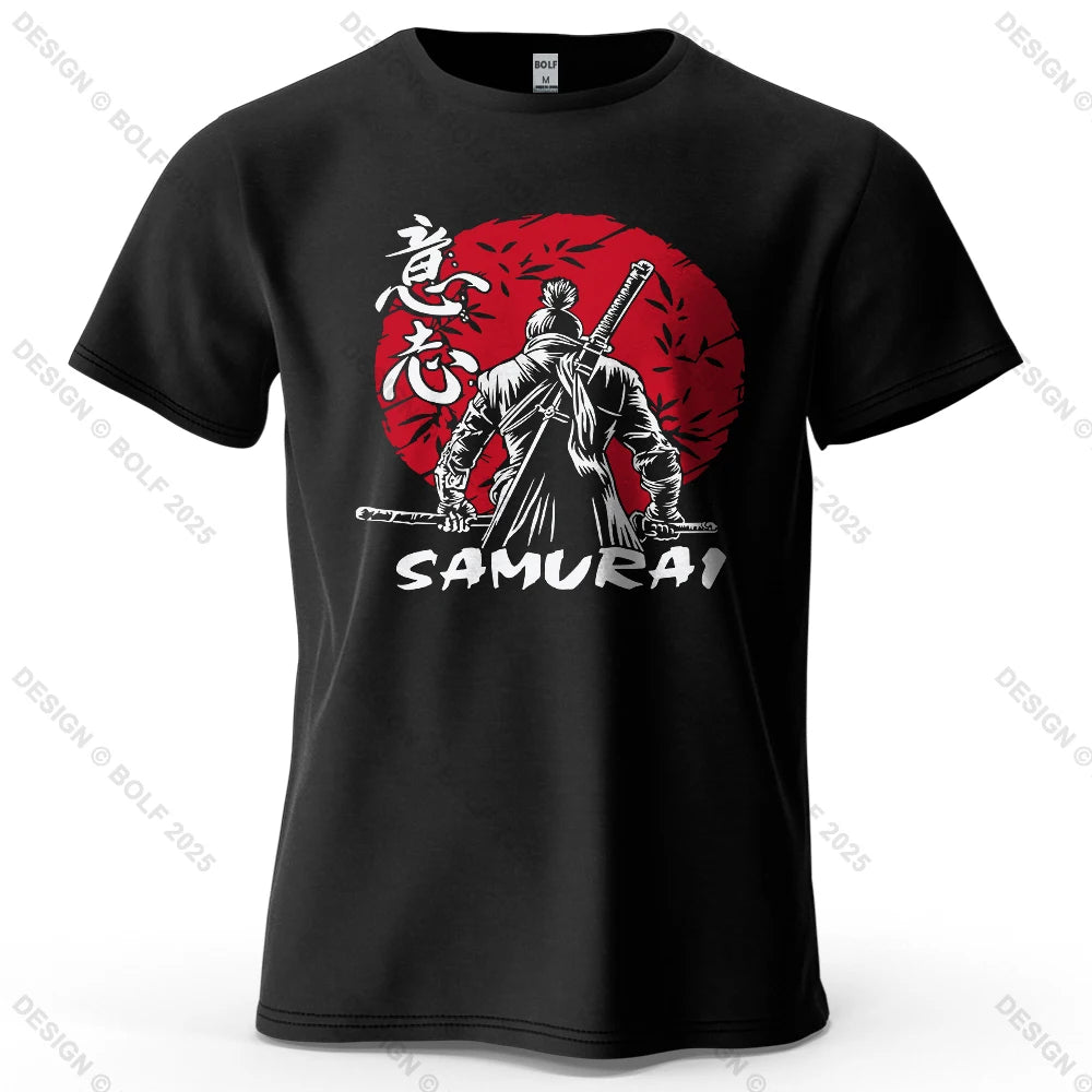 Samurai Will – Oversized Unisex Cotton T-Shirt