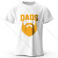 Cool Dad With Beards – Oversized Unisex Cotton T-Shirt