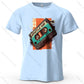 Cassette Tape Retro Music Oversized T-Shirt
