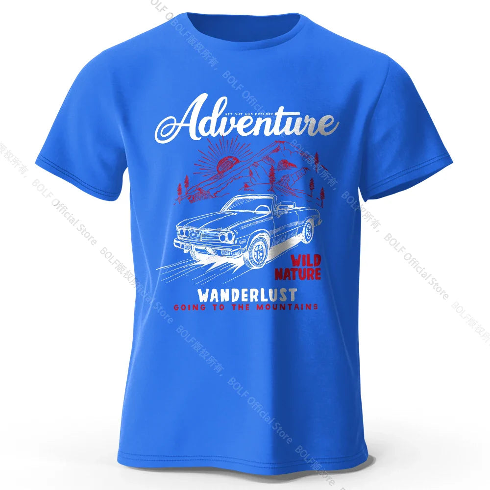 Americana Road Trip Medal – 100% Cotton Unisex T-Shirt