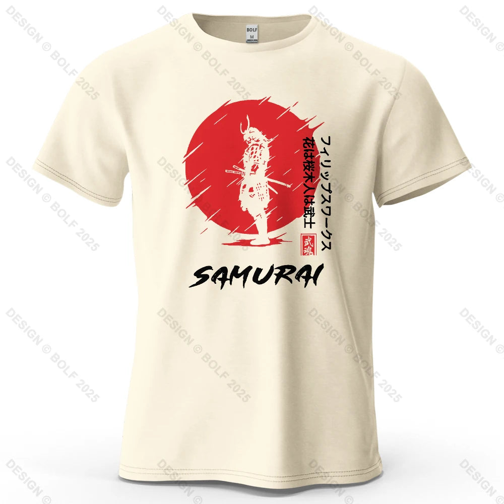 Sunset Samurai Oversized Graphic T-Shirt