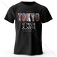 Tokyo Printed Fashion Forward 100% Cotton T-Shirt