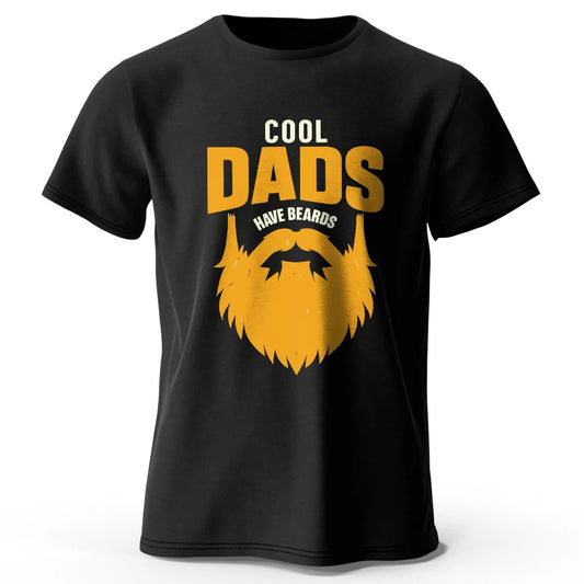 Cool Dads Have Beards Oversized Cotton T-Shirt