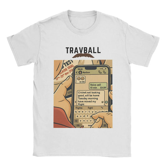 Travball Travis Head SMS Cricket T-Shirt - Premium Cotton