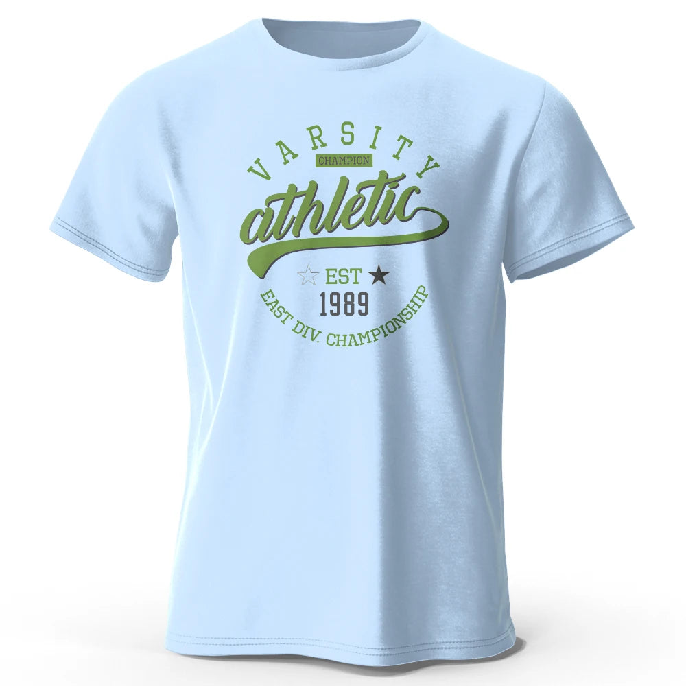Graphic Varsity 100% Cotton Unisex T-Shirt
