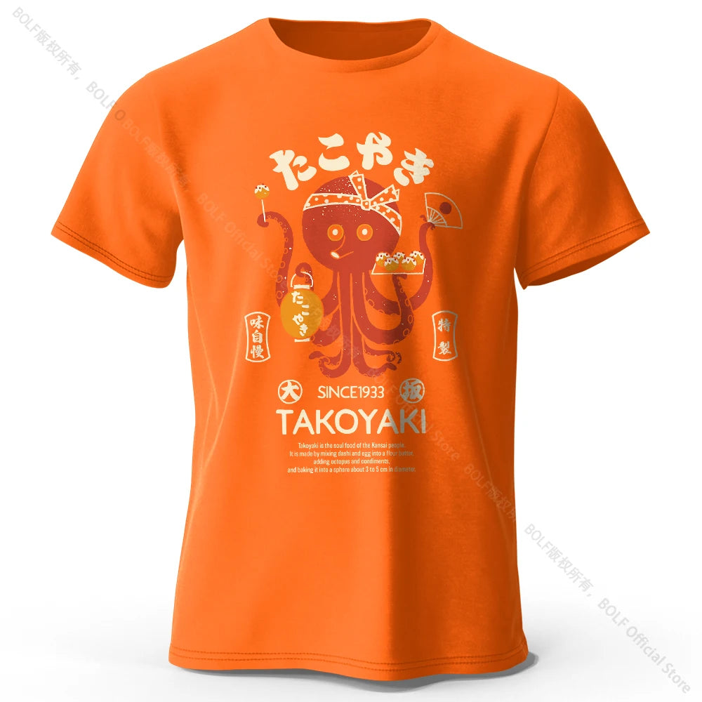 Japanese Octopus Chef – 100% Cotton Unisex T-Shirt