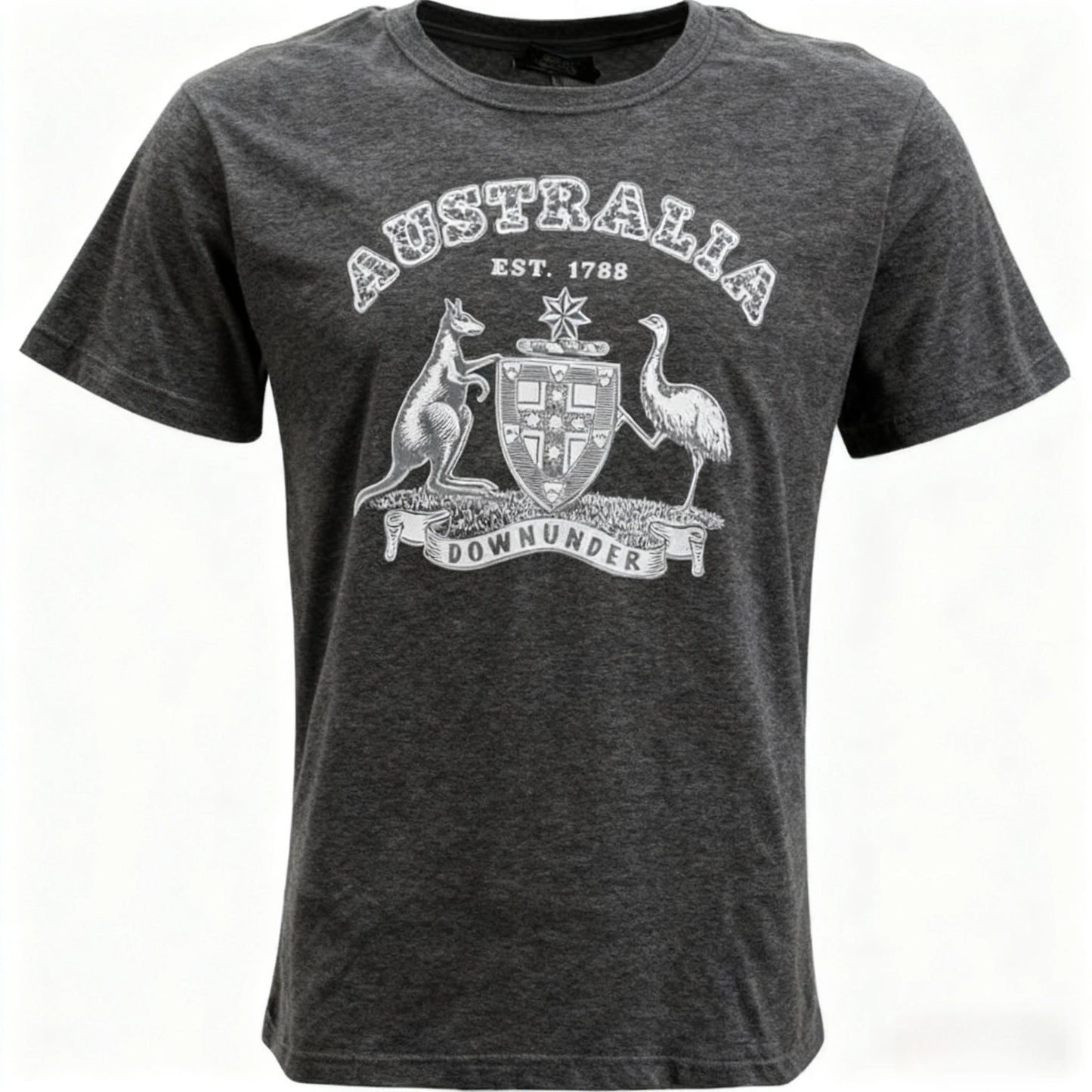Australia Day Coat of Arms T-Shirt - 100% Cotton