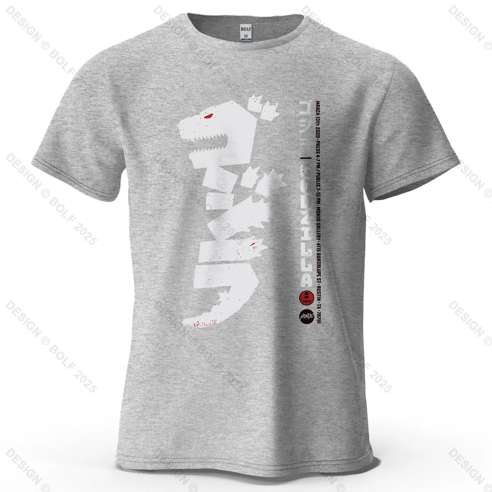 Japan Print – Oversized Unisex Cotton T-Shirt