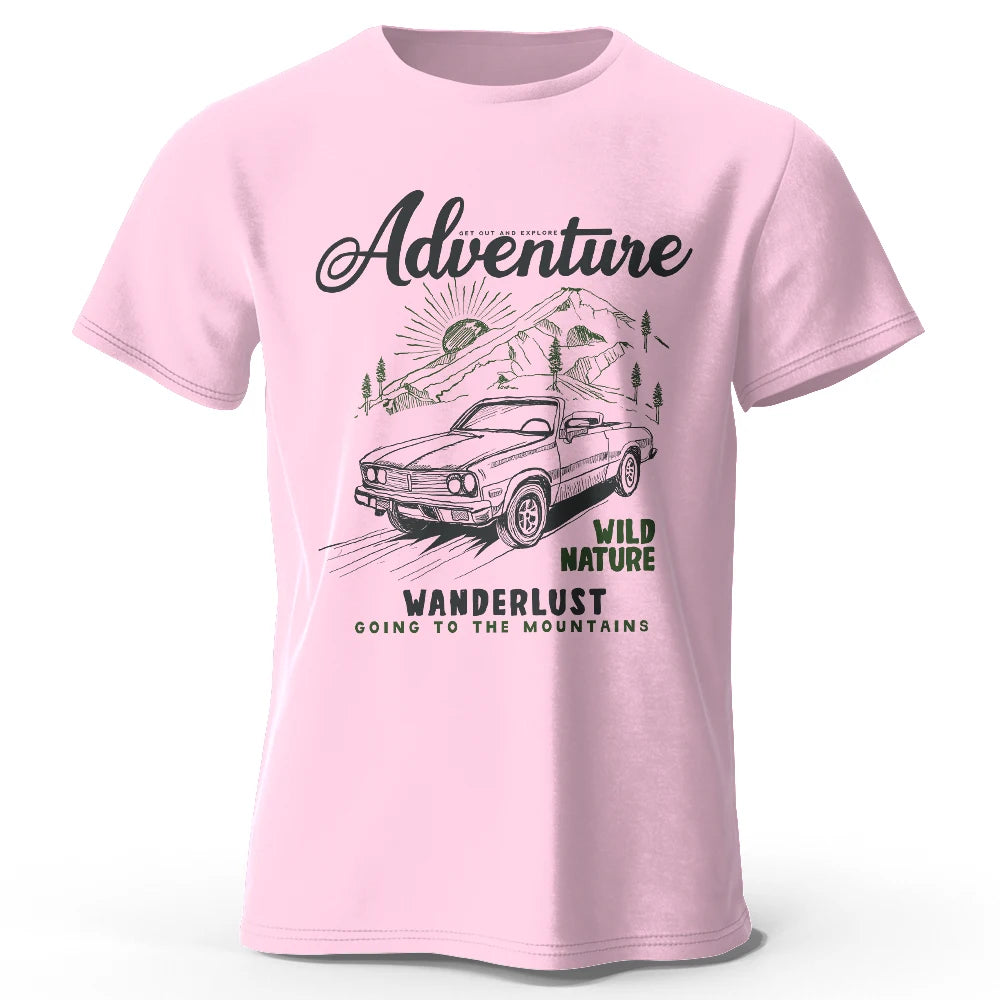 Americana Road Trip Medal – 100% Cotton Unisex T-Shirt