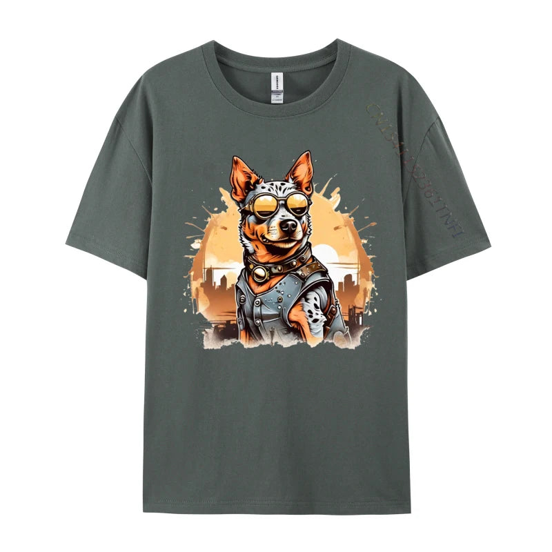 Australia Day Cattle Dog T-Shirt - Premium Cotton