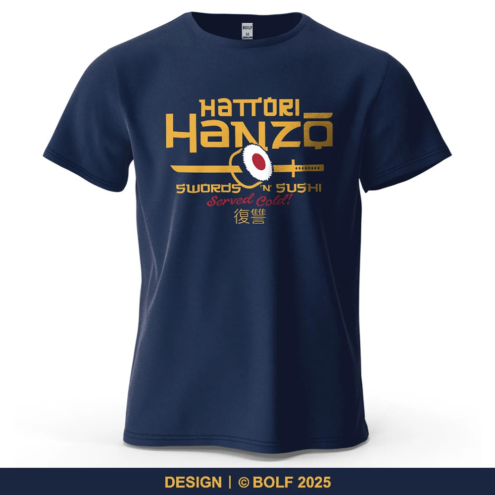 Hattori Hanzo – Oversized Unisex Cotton T-Shirt