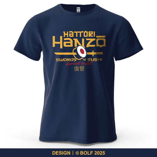 Hattori Hanzo – Oversized Unisex Cotton T-Shirt