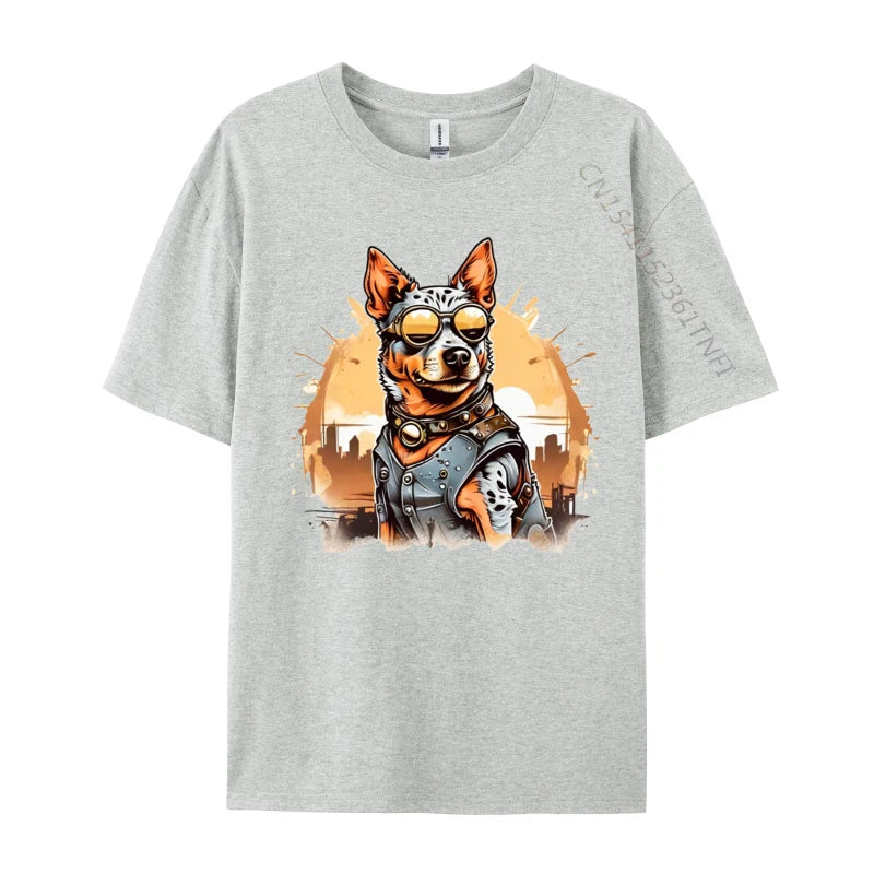 Australia Day Cattle Dog T-Shirt - Premium Cotton