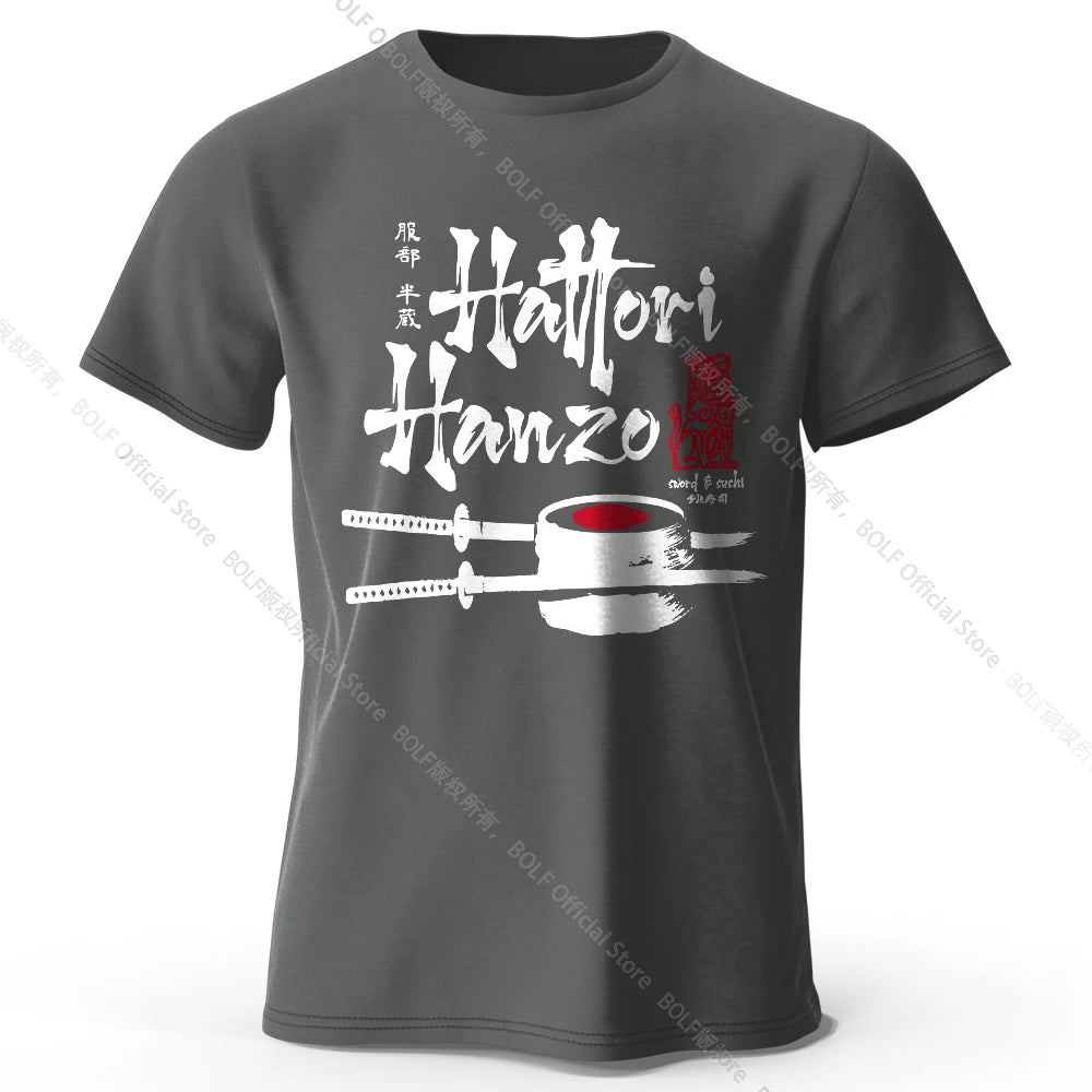 Hattori Hanzo – Oversized Unisex Cotton T-Shirt