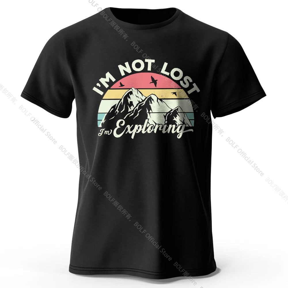 I’m Not Lost – Oversized Graphic T-Shirt