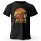 Funny Jesus Printed 100% Cotton T-Shirt