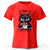 Coffee Loving Cat Print 100% Cotton T-Shirt