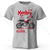 Vintage Motorcycle Sketch – 100% Cotton Unisex T-Shirt