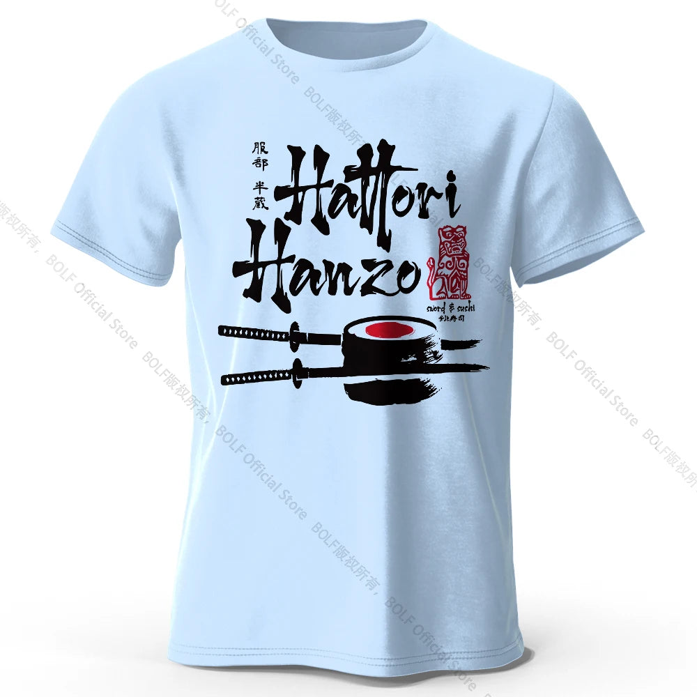 Hattori Hanzo – Oversized Unisex Cotton T-Shirt