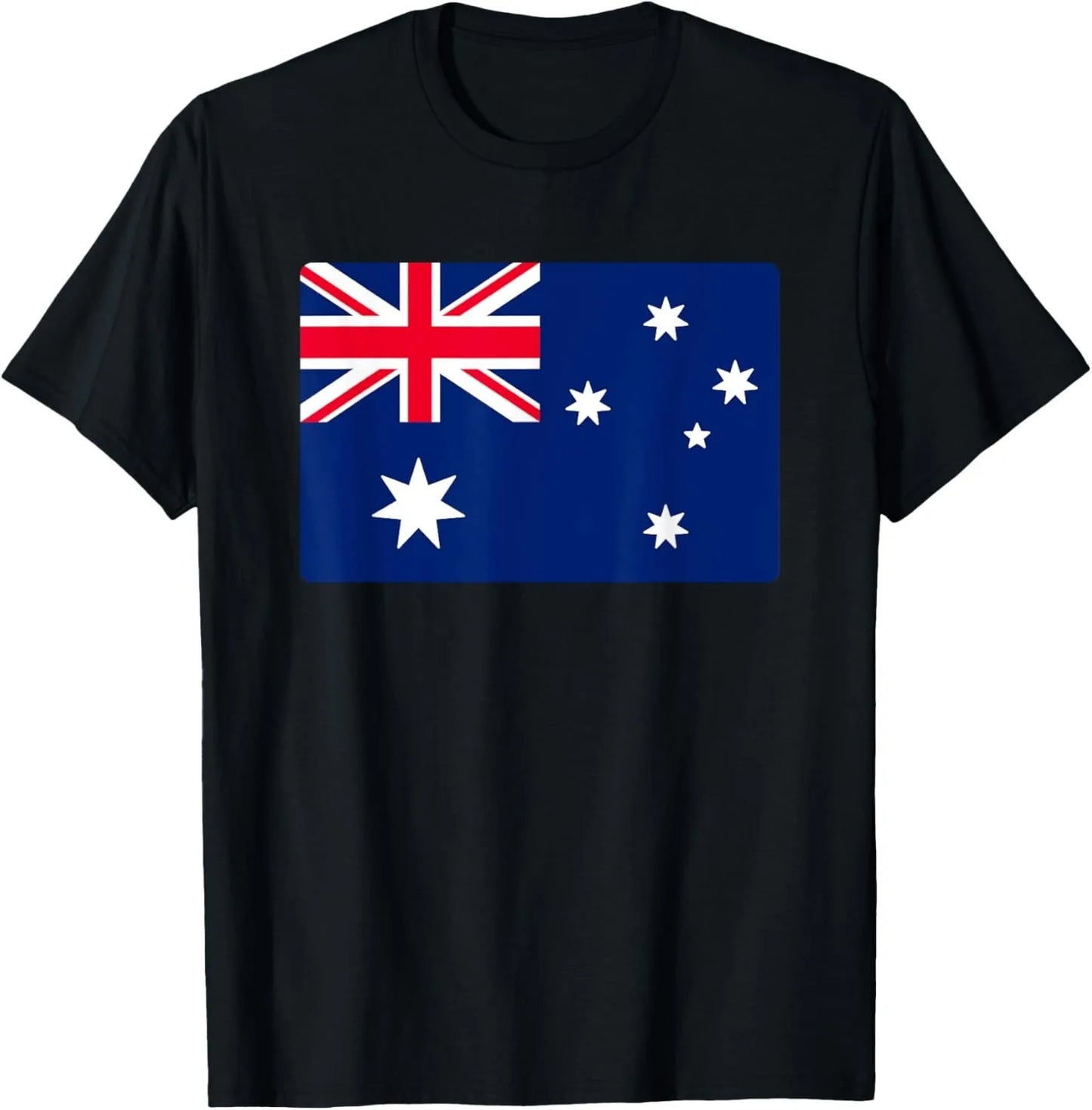 Australia Day Map T-Shirt - Kangaroo Koala Boomerang