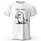 Men's Tea-Rex Dinosaur Printed 100% Cotton T-Shirt