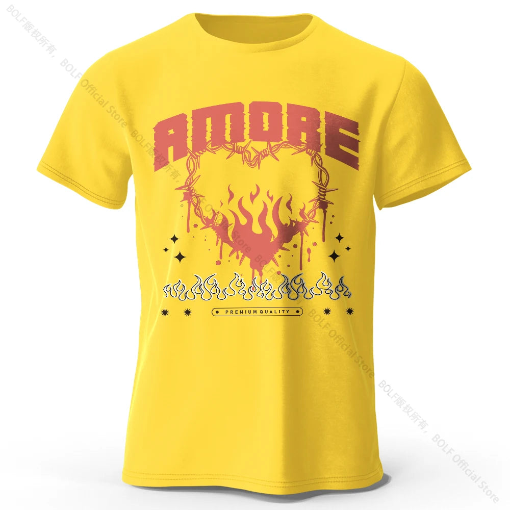 Urban Graffiti Printed 100% Cotton T-Shirt