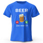 Beer Is Calling – Oversized Unisex Cotton T-Shirt