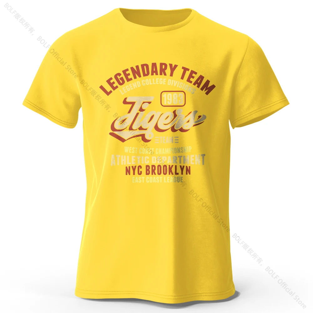 Minimalist Tiger Silhouette Oversized Cotton T-Shirt