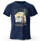Vintage Vacation Badge – 100% Cotton Unisex T-Shirt