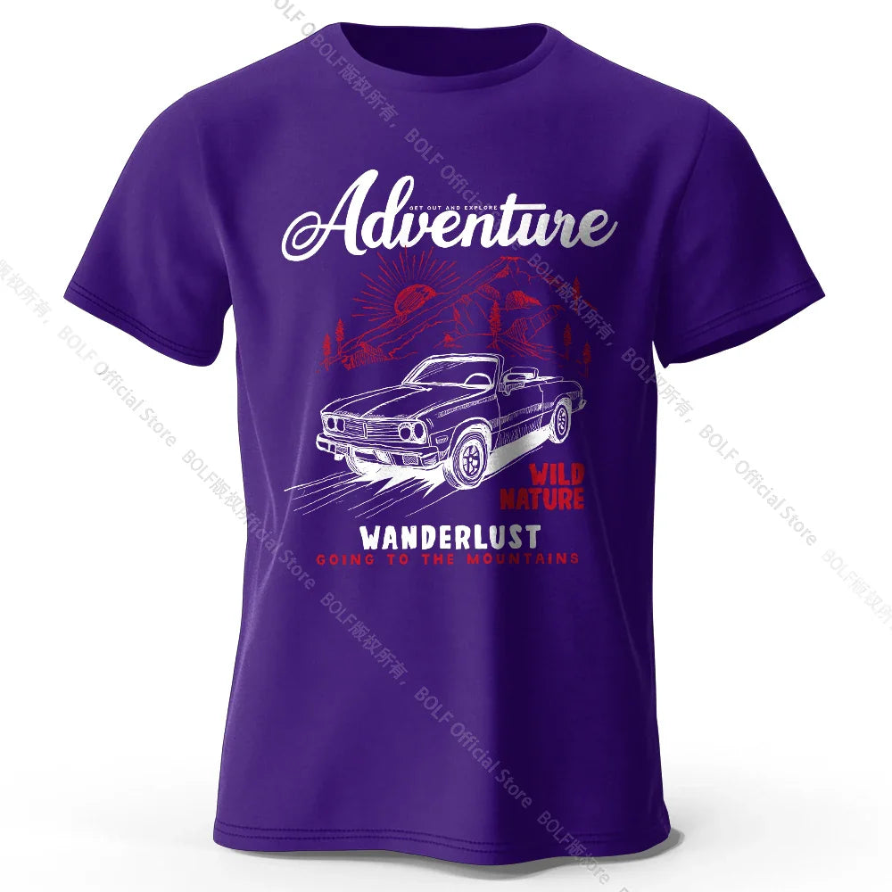 Americana Road Trip Medal – 100% Cotton Unisex T-Shirt