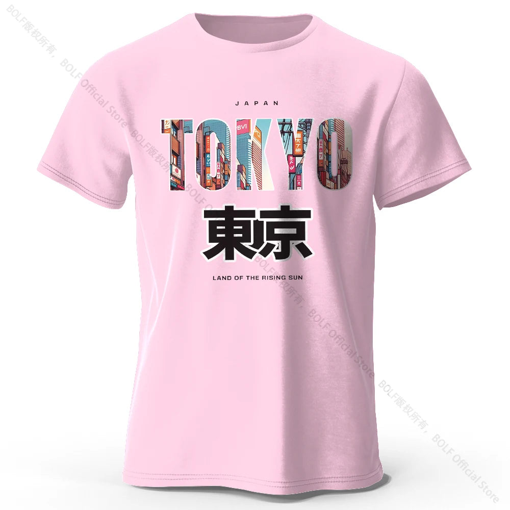 Tokyo Printed Fashion Forward 100% Cotton T-Shirt