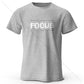 Focus Letter Minimalist 100% Cotton T-Shirt