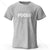 Focus Letter Minimalist 100% Cotton T-Shirt
