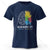 Creative Mind Map Printed 100% Cotton T-Shirt