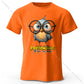 Whimsical Cartoon Bird – 100% Cotton Unisex T-Shirt