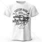Motors Print – Oversized Unisex Cotton T-Shirt