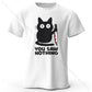 Funny Cat – 100% Cotton Unisex T-Shirt