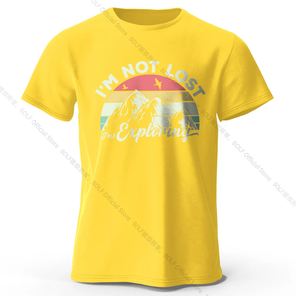 I’m Not Lost – Oversized Graphic T-Shirt