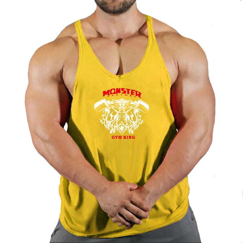 The Strong Survive Men's Gym Stringer Tank - Bodybuilding