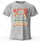 Catzilla – Oversized Unisex Cotton T-Shirt