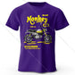 Vintage Motorcycle Sketch – 100% Cotton Unisex T-Shirt