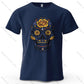 Mexican Sugar Skull Oversized Graphic T-Shirt