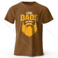 Cool Dad With Beards – Oversized Unisex Cotton T-Shirt