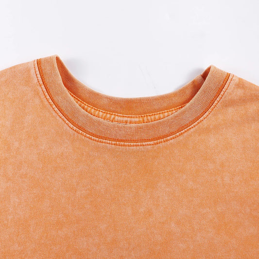 California Raspberry Journey Of Love Cotton Washed T-Shirts