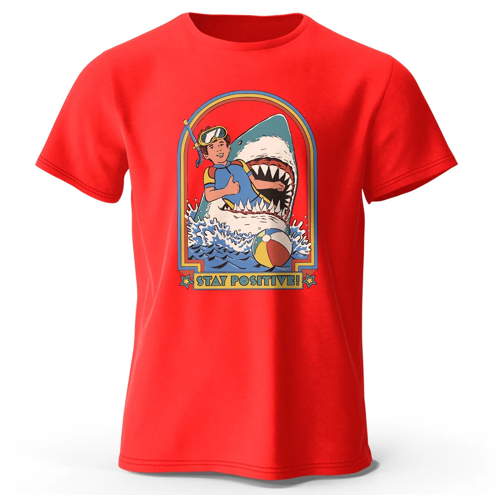 Stay Positive – 100% Cotton Unisex T-Shirt
