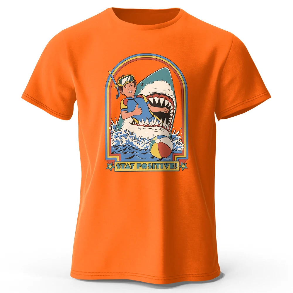 Stay Positive – 100% Cotton Unisex T-Shirt