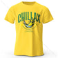 Chiliax banana Printed T-Shirt 100% Cotton Oversized Funny Graphic Tees for Men Women Summer Tops