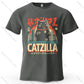 Catzilla – Oversized Unisex Cotton T-Shirt