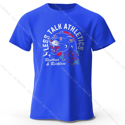 Less Talk Athletics – Oversized Unisex Cotton T-Shirt