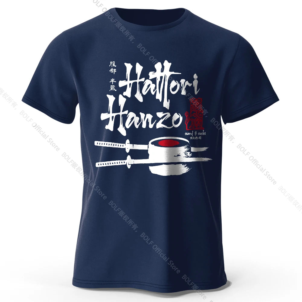 Hattori Hanzo – Oversized Unisex Cotton T-Shirt